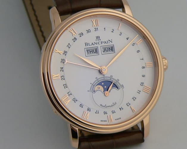 Blancpain Villeret 3 Date Moon Rose Gold