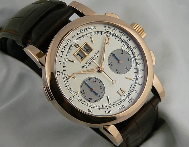 A. Lange and Sohne Datograph Rose