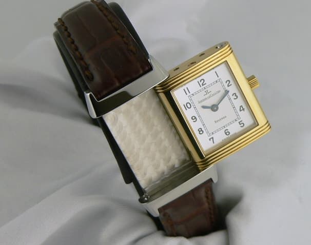 Jaeger LeCoultre Reverso Lady's SS/Yellow Gold
