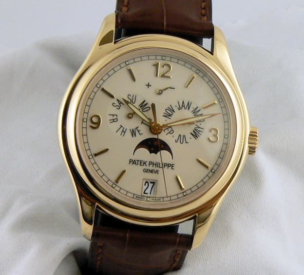 Patek Philippe Annual Calender 5146 YG Porcelain
