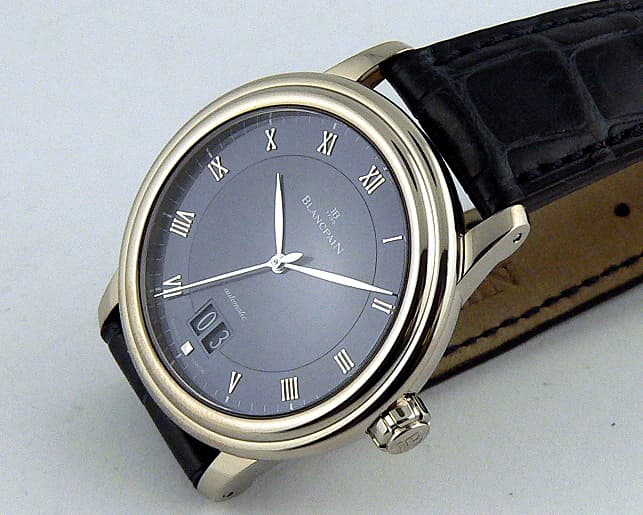 Blancpain Villeret Big Date WG
Blue