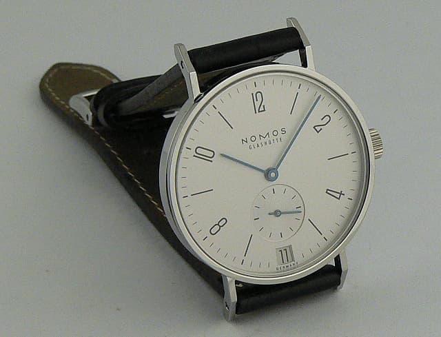 Nomos Tangente Steel w/ date