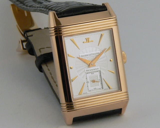 Jaeger LeCoultre Reverso Art Deco Rose Gold