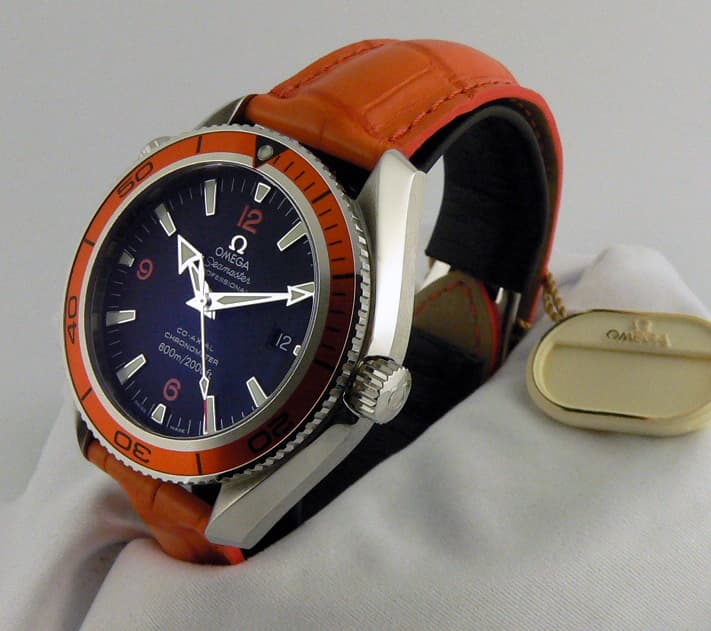 Omega Seamaster Planet Ocean Orange Bezel