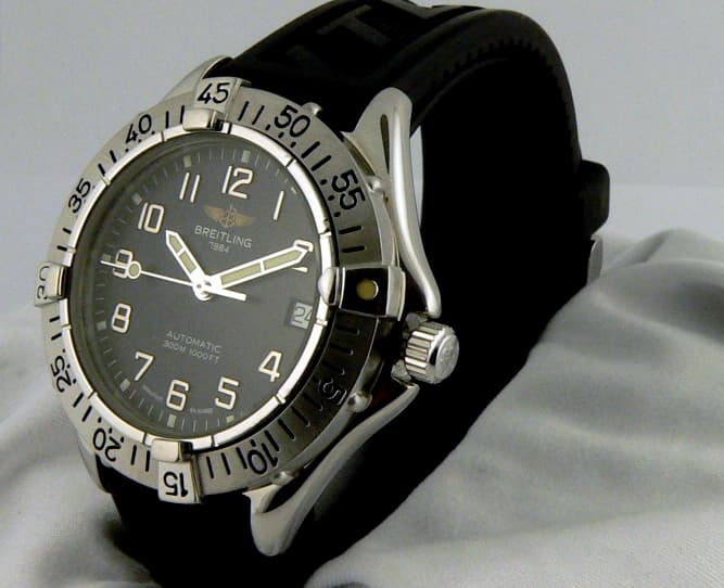 Breitling Aeromarine Colt Automatic Black Dial