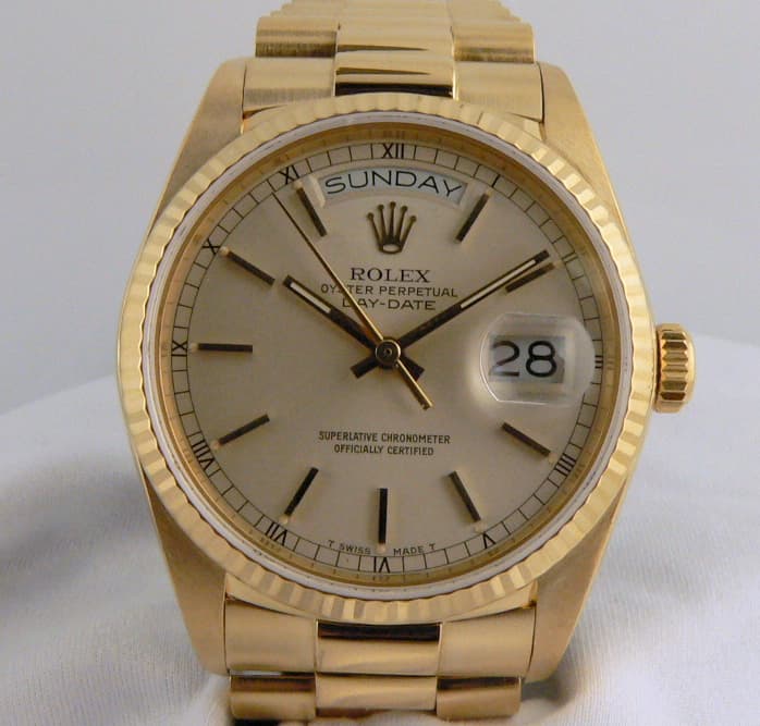 Rolex Yellow Gold President