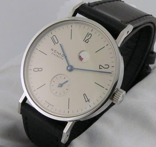 Nomos Tangente Steel w/ power reserve