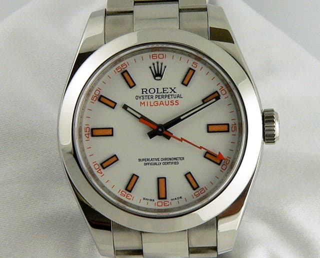 Rolex Milgauss White Dial
SS/SS