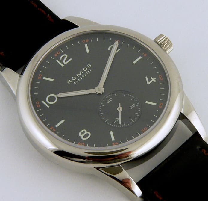 Nomos Club Ruthenium Steel