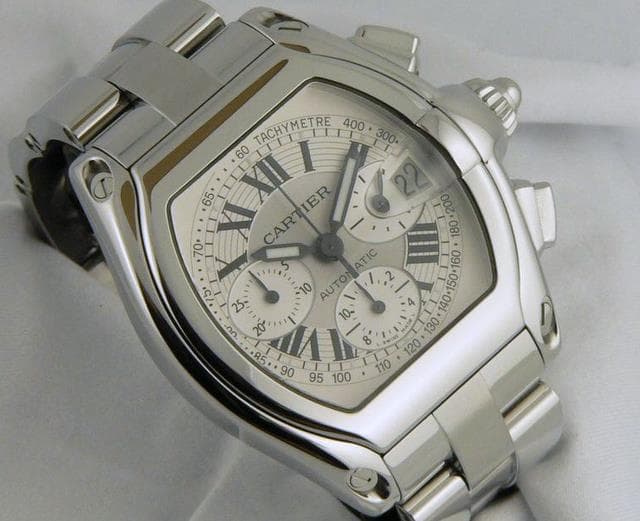 Cartier Roadster Chrono SS/SS