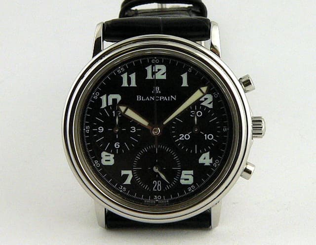 Blancpain 1185F Flyback Steel
33mm