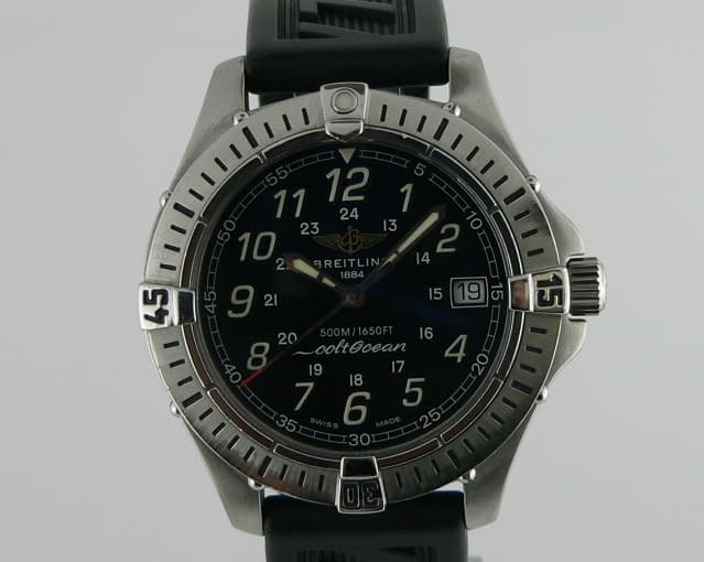 Breitling Colt Ocean SS/rubber Qtz