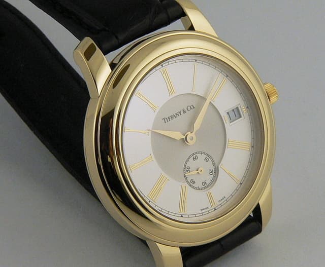 Tiffany Tiffany Mark Quartz 18k Yellow Gold