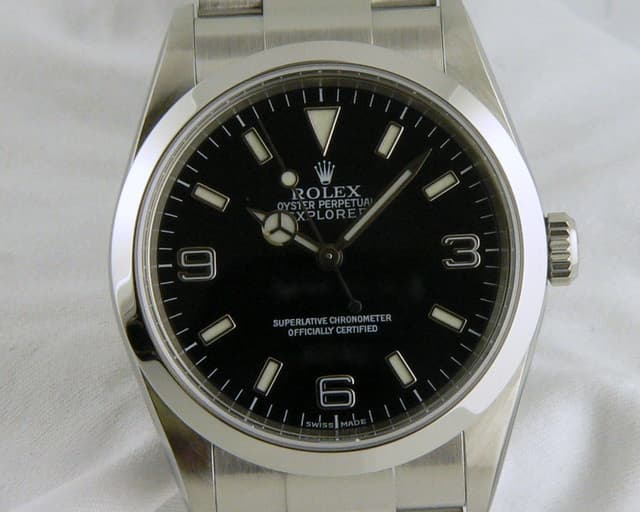 Rolex Explorer I Black


