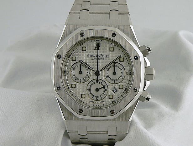 Audemars Piguet Royal Oak Chrono White WG/WG