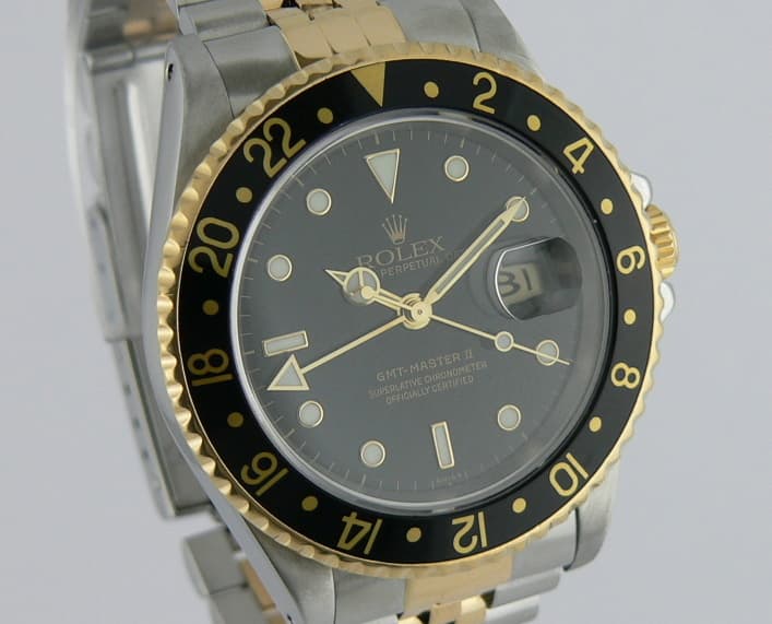 Rolex GMT Master II 2T
Black 
