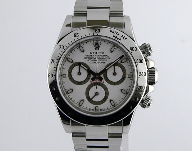 Rolex Daytona SS White Dial