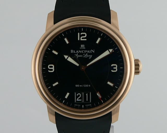 Blancpain Aqualung Rose Rubber