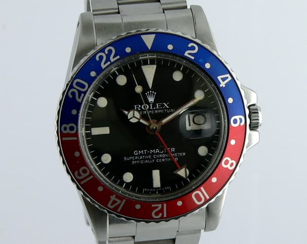 Rolex GMT Master Red Blue 
