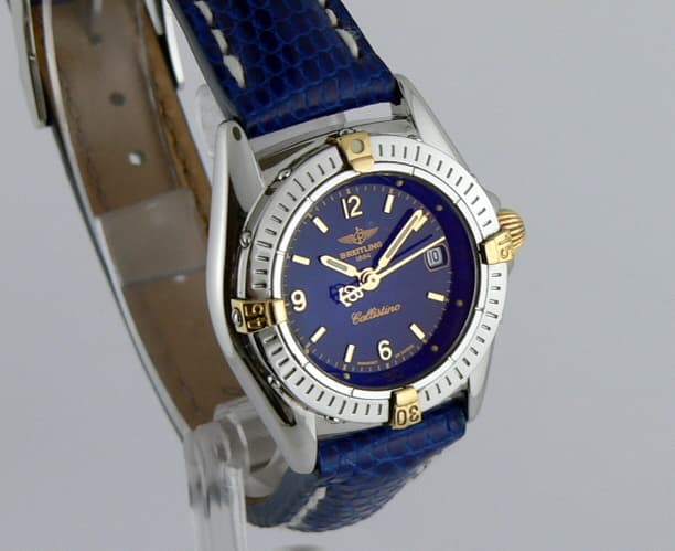 Breitling Callistino Blue Dial 2T/Strap Qtz
