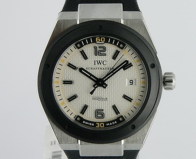 IWC Ingenieur SS/Strap Ceramic Bezel