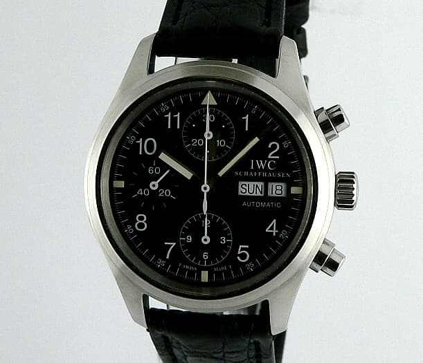 IWC Flieger Chrono Auto Black Dial