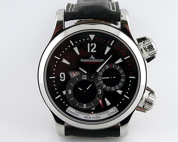 Jaeger LeCoultre Master Compressor Geographic Black