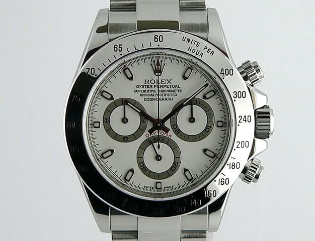 Rolex Daytona SS White Dial