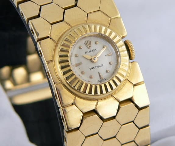 Rolex Ladies Cocktail Watch YG/Bracelet