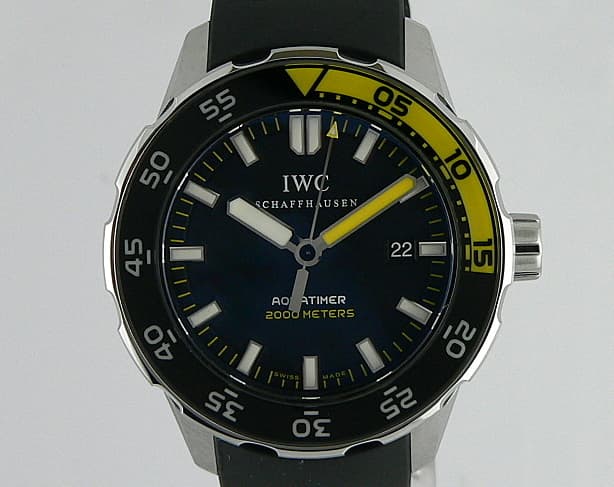 IWC NEW Version Aquatimer 2000 SS/Rubber