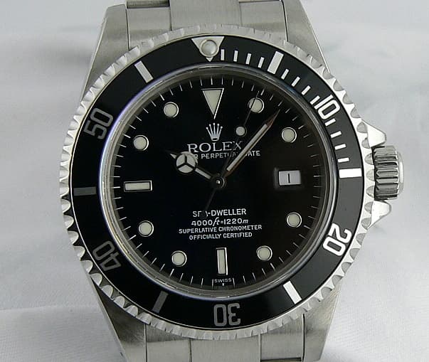 Rolex Sea-Dweller SS/SS
Transitional
Swiss only