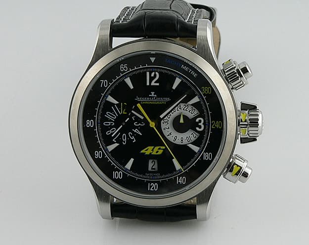 Jaeger LeCoultre Valentino Rossi
Master Compressor 
Chrono Steel