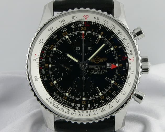 Breitling Navitimer World Black Dial 