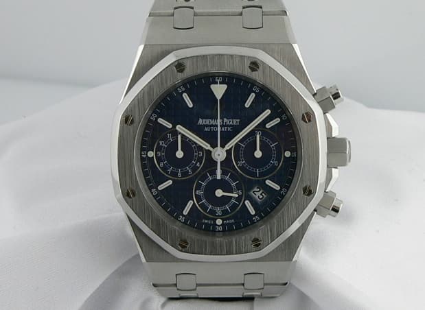 Audemars Piguet Royal Oak Chrono Blue