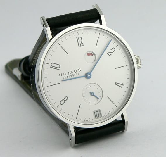Nomos Tangente Steel w/ power reserve and date