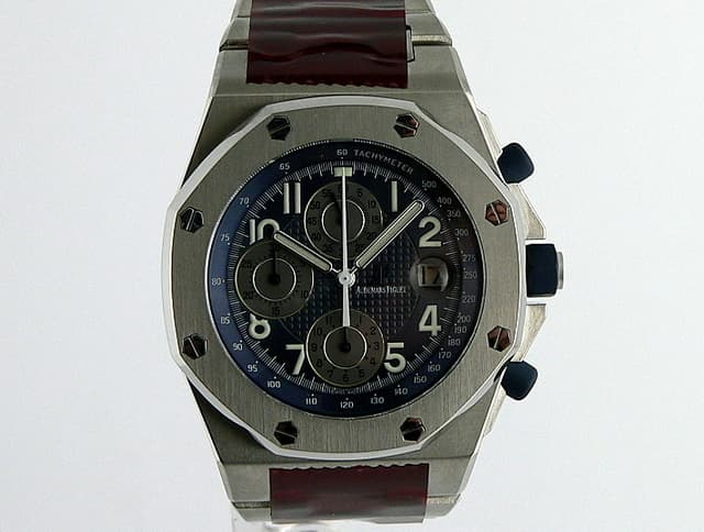 Audemars Piguet Royal Oak Off Shore Chronograph Titanium Blue Dial