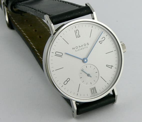 Nomos Tangente Steel w/ date