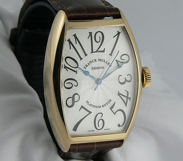 Franck Muller Curvex, Platinum Rotor  Yellow