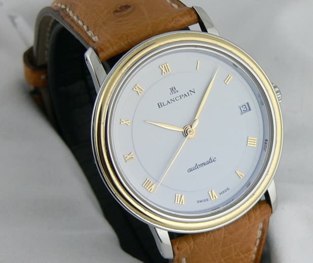 Blancpain Villeret Auto 
Yellow Gold