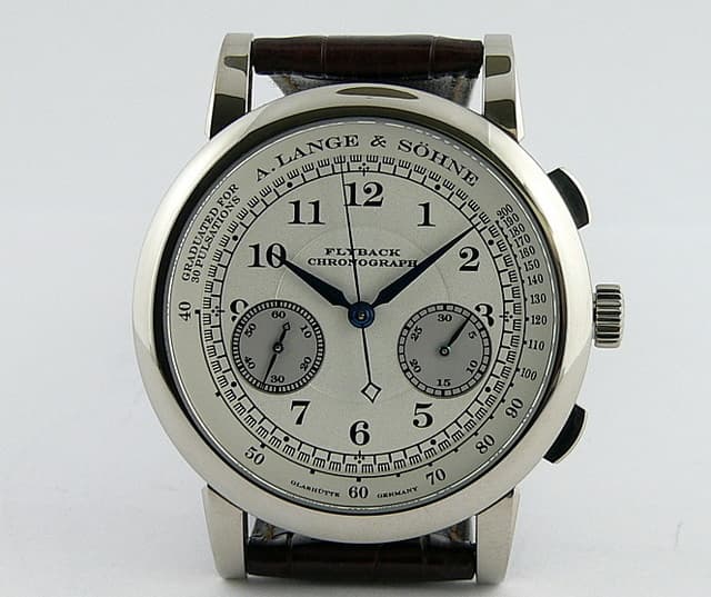 A. Lange and Sohne 1815 WG Chrono
Flyback