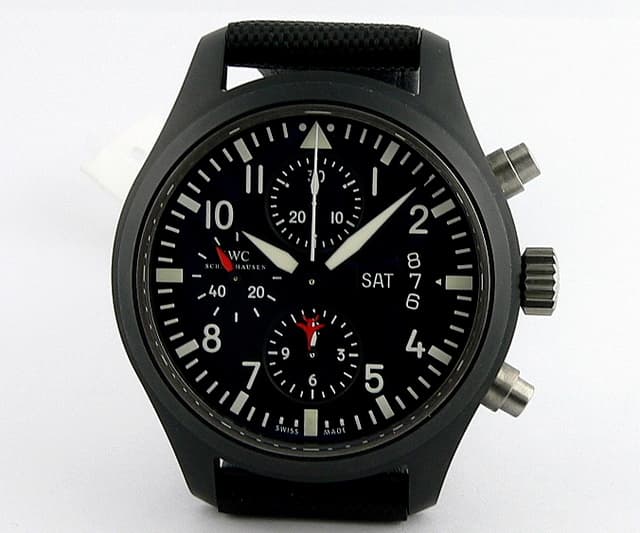 IWC 3789 Top Gun Ceramic 
Fliegeruhr Chrono-Automatic Edition