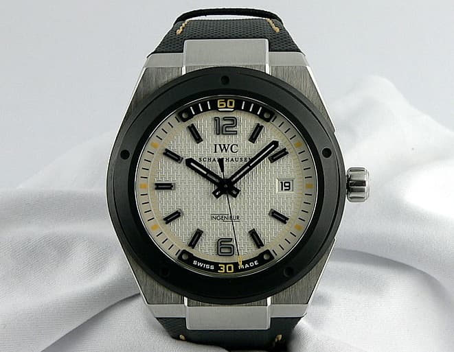 IWC MCFARLAND Ingenieur SS/Strap Ceramic Bezel