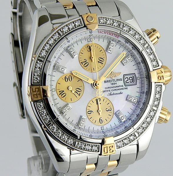 Breitling Chronomat Evolution
MOP Dial Diamond