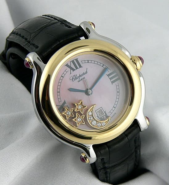 Chopard Happy Sport Diamonds 18K YG/SS