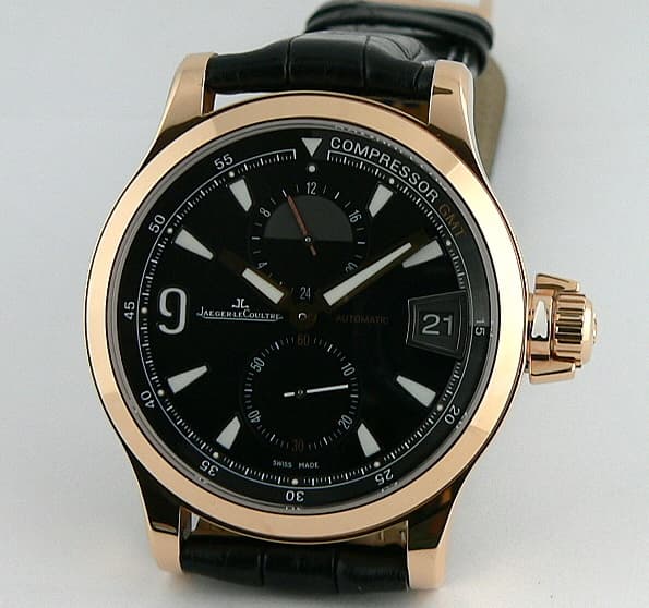 Jaeger LeCoultre Master Compressor GMT Rose
