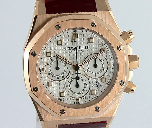 Audemars Piguet Royal Oak Chrono White RG/RG