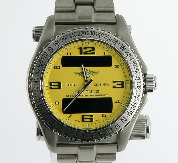 Breitling Emergency Yellow Dial