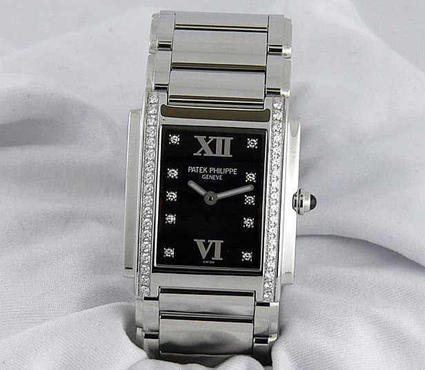 Patek Philippe Twenty-4 4910 SS/SS Black