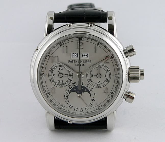 Patek Philippe 5004 Perpetual Split-Second Chronograph 
Platinum