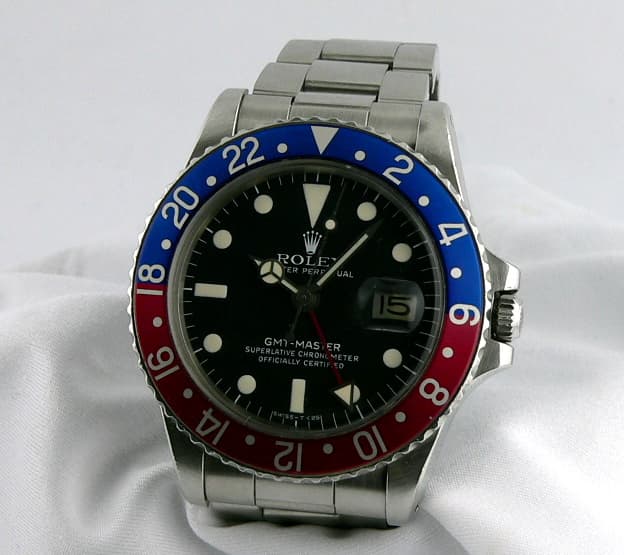 Rolex GMT Master Red Blue 